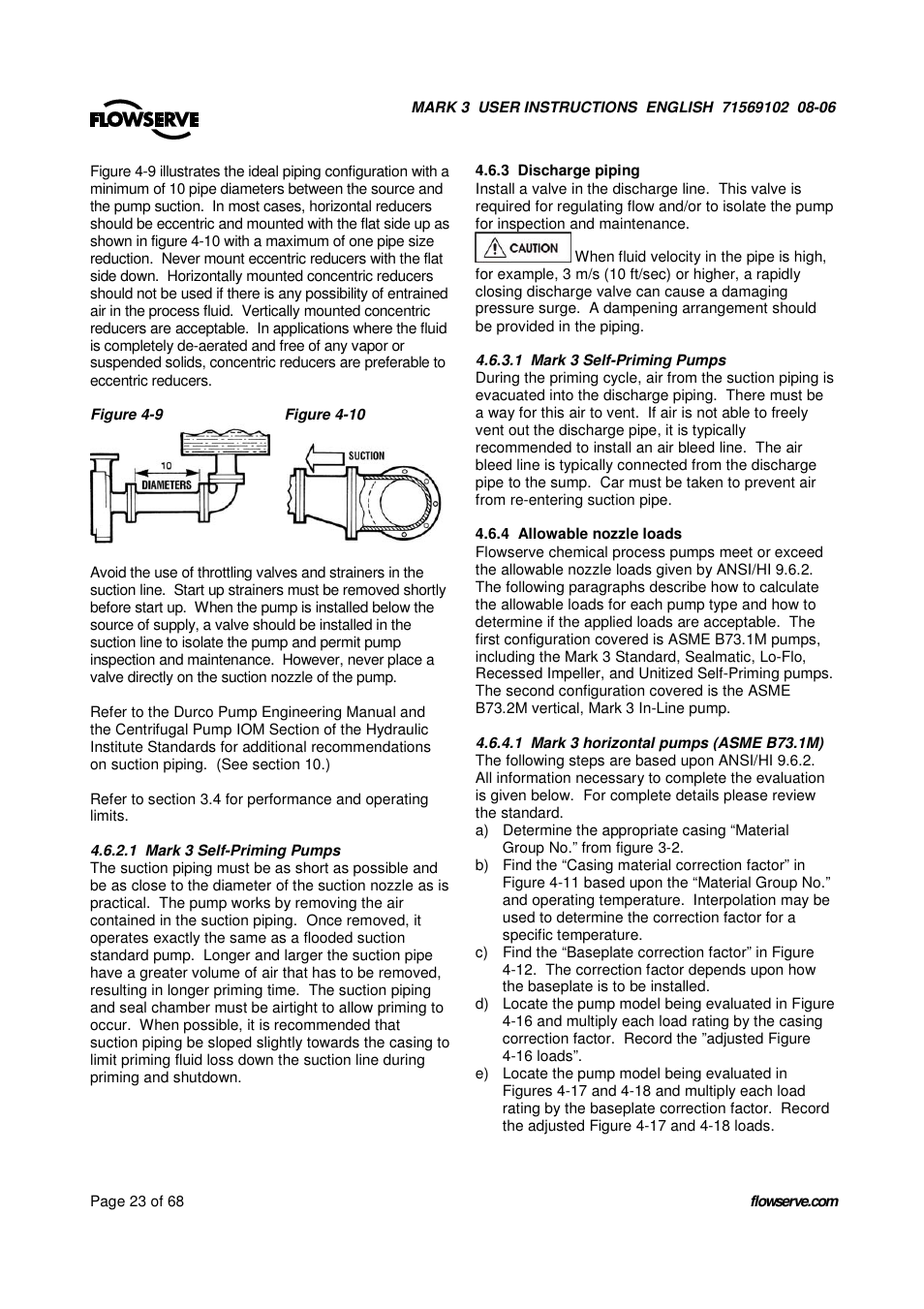 UNIREX Pump User Manual | Page 23 / 68