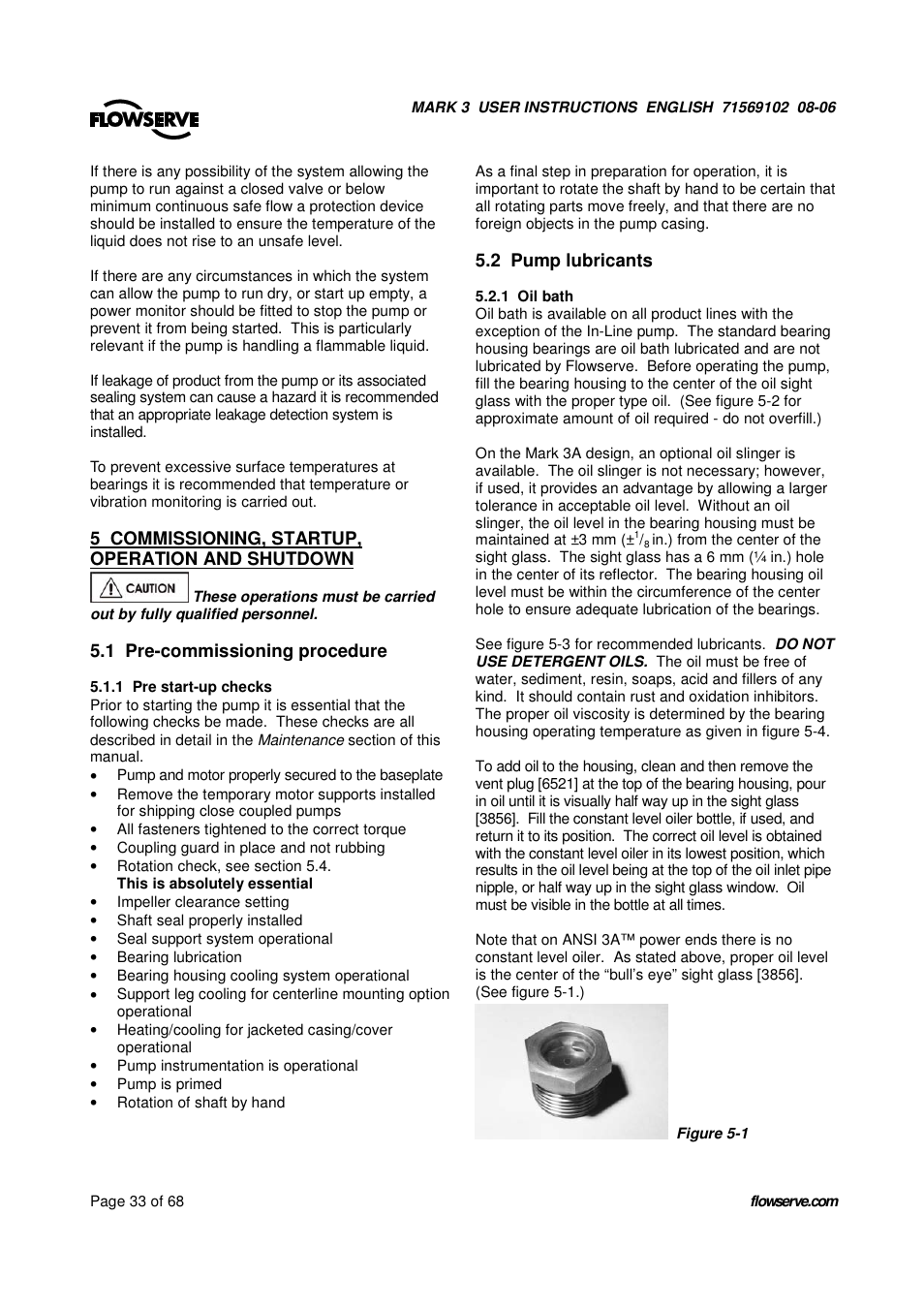 UNIREX Pump User Manual | Page 33 / 68