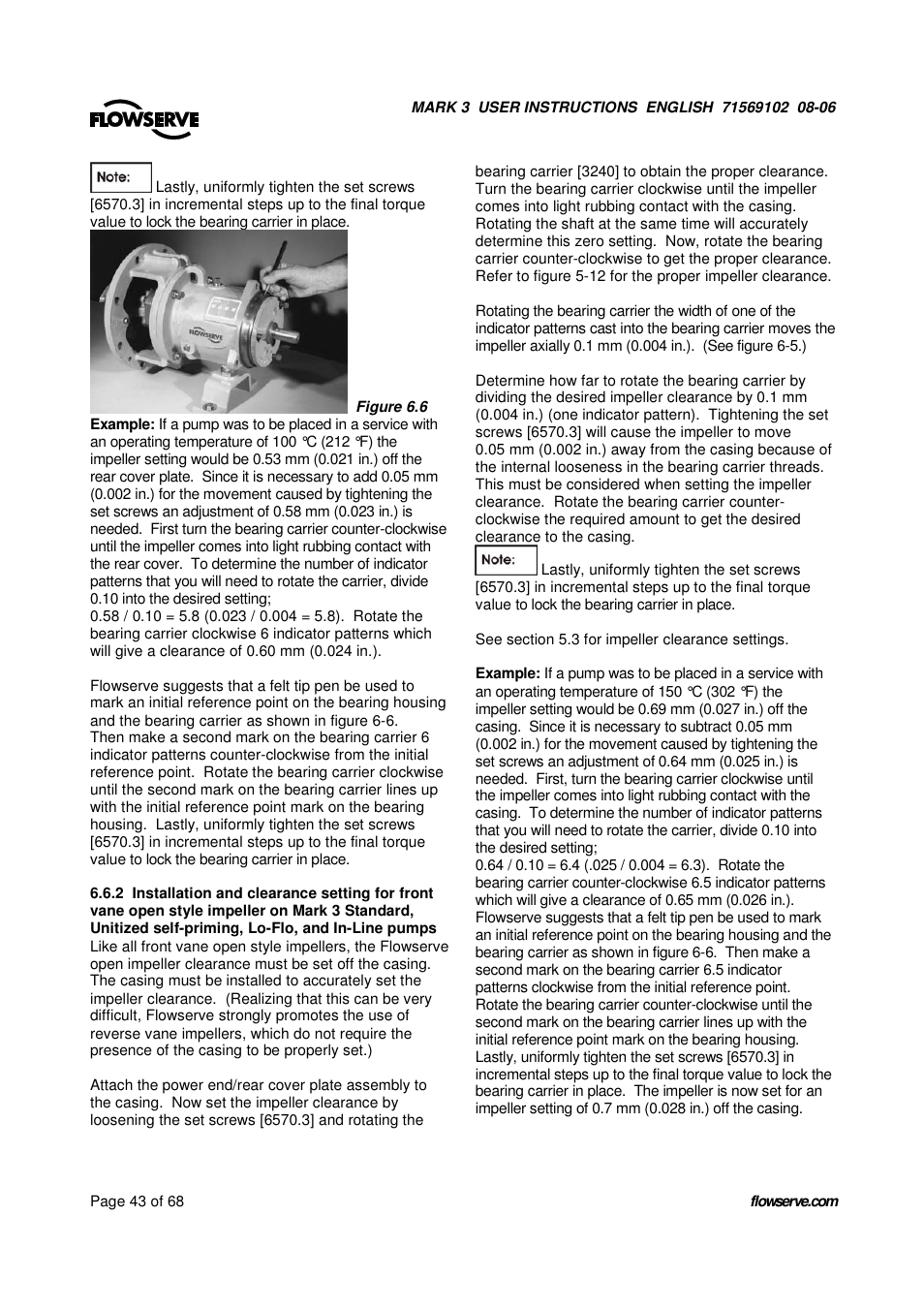 UNIREX Pump User Manual | Page 43 / 68