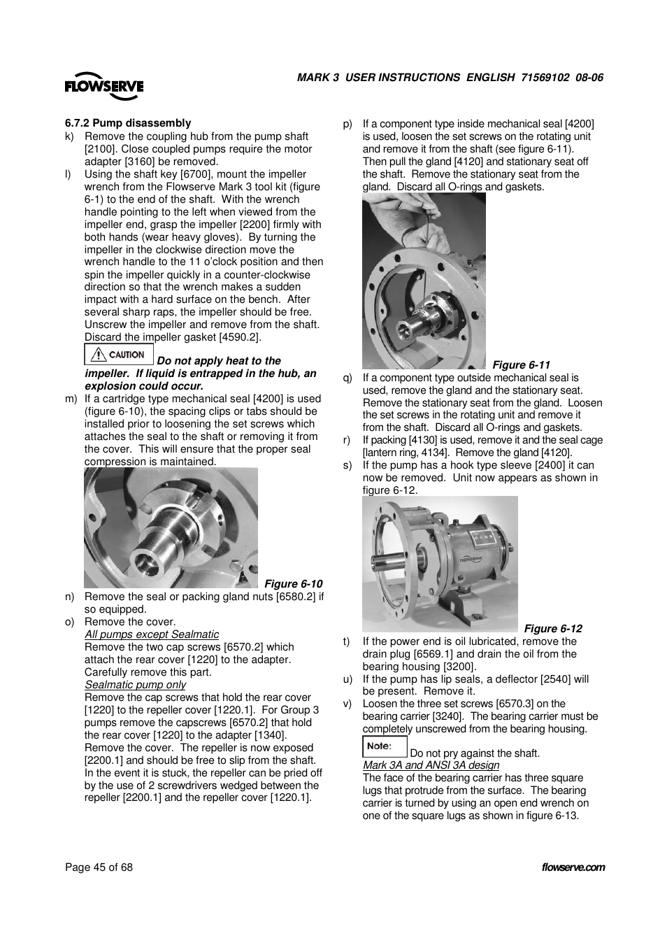 UNIREX Pump User Manual | Page 45 / 68