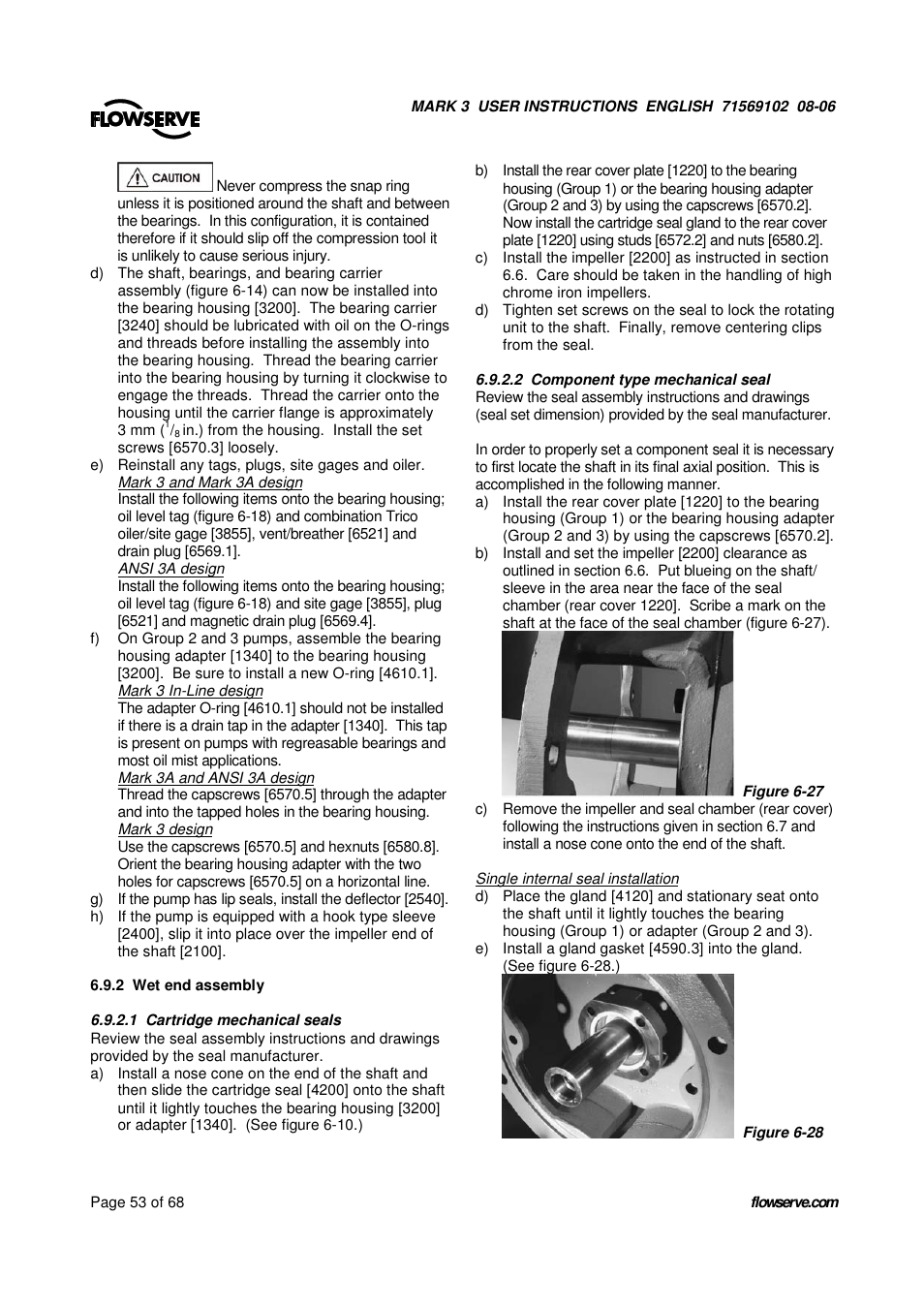UNIREX Pump User Manual | Page 53 / 68