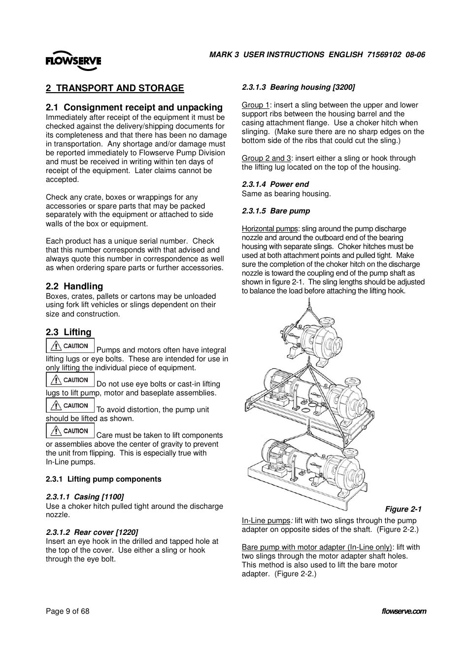 UNIREX Pump User Manual | Page 9 / 68