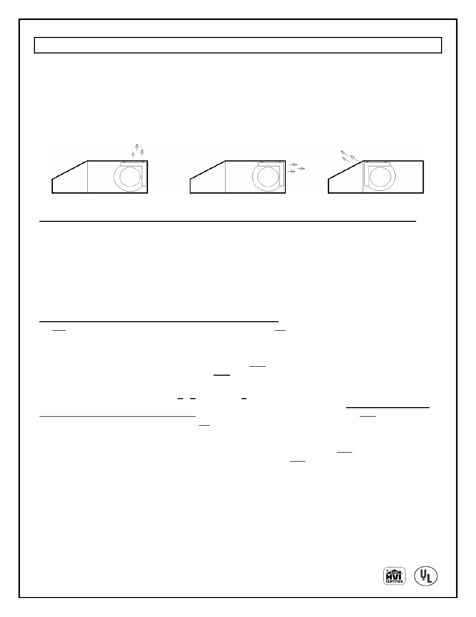 Mounting holes, Connecting to the vent pipe | Universal Metal Industries ULT2836 User Manual | Page 5 / 6