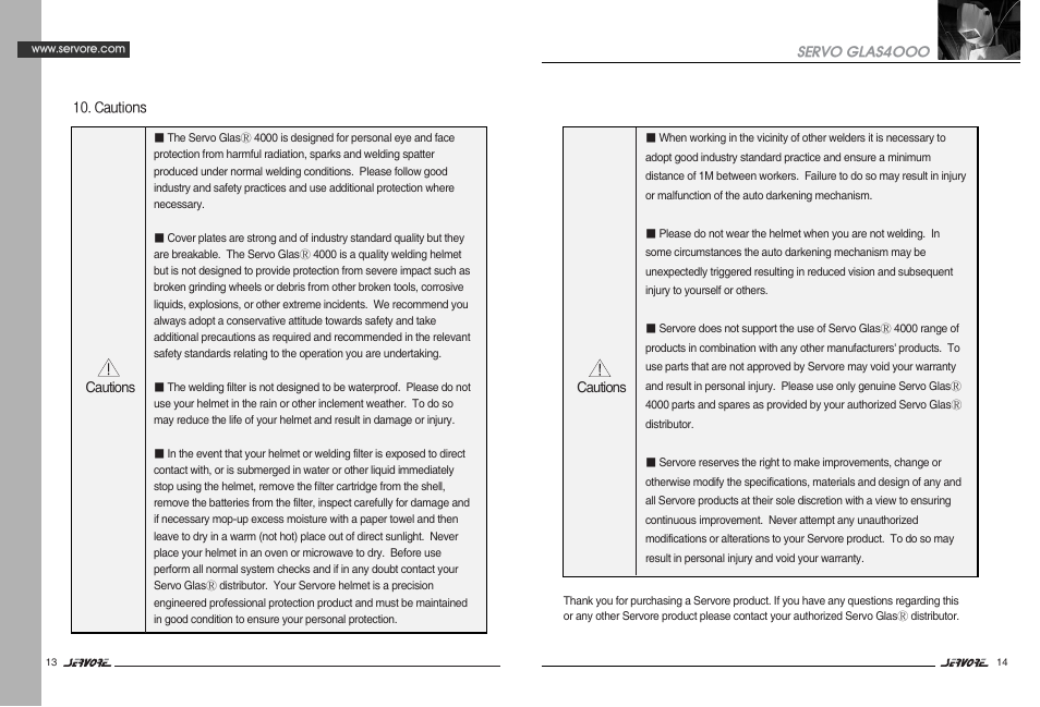 Ucansi SERVO GLAS EN379 User Manual | Page 9 / 9