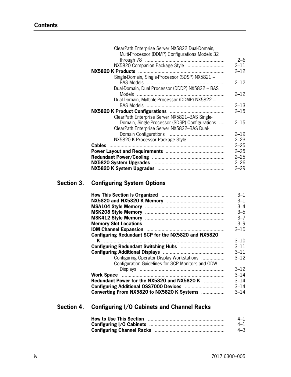 Unisys NX5820 User Manual | Page 10 / 176