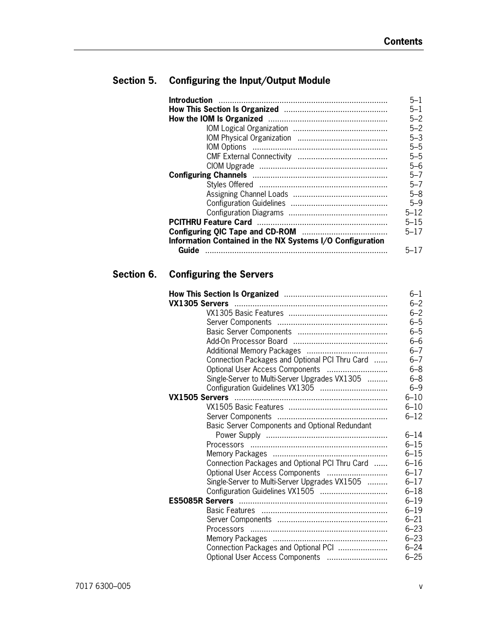 Unisys NX5820 User Manual | Page 11 / 176