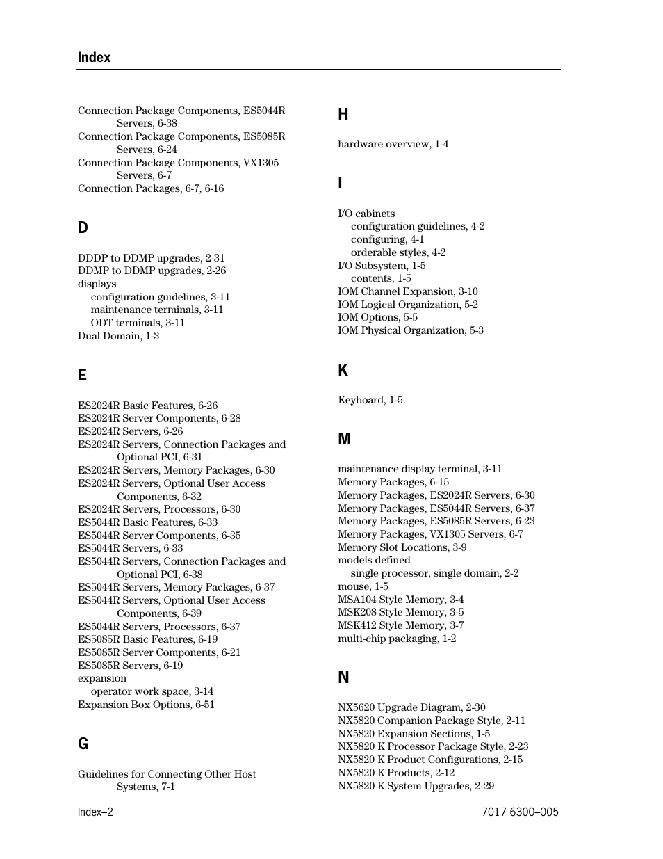 Unisys NX5820 User Manual | Page 172 / 176