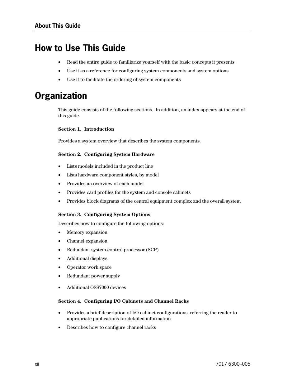 How to use this guide, Organization | Unisys NX5820 User Manual | Page 18 / 176