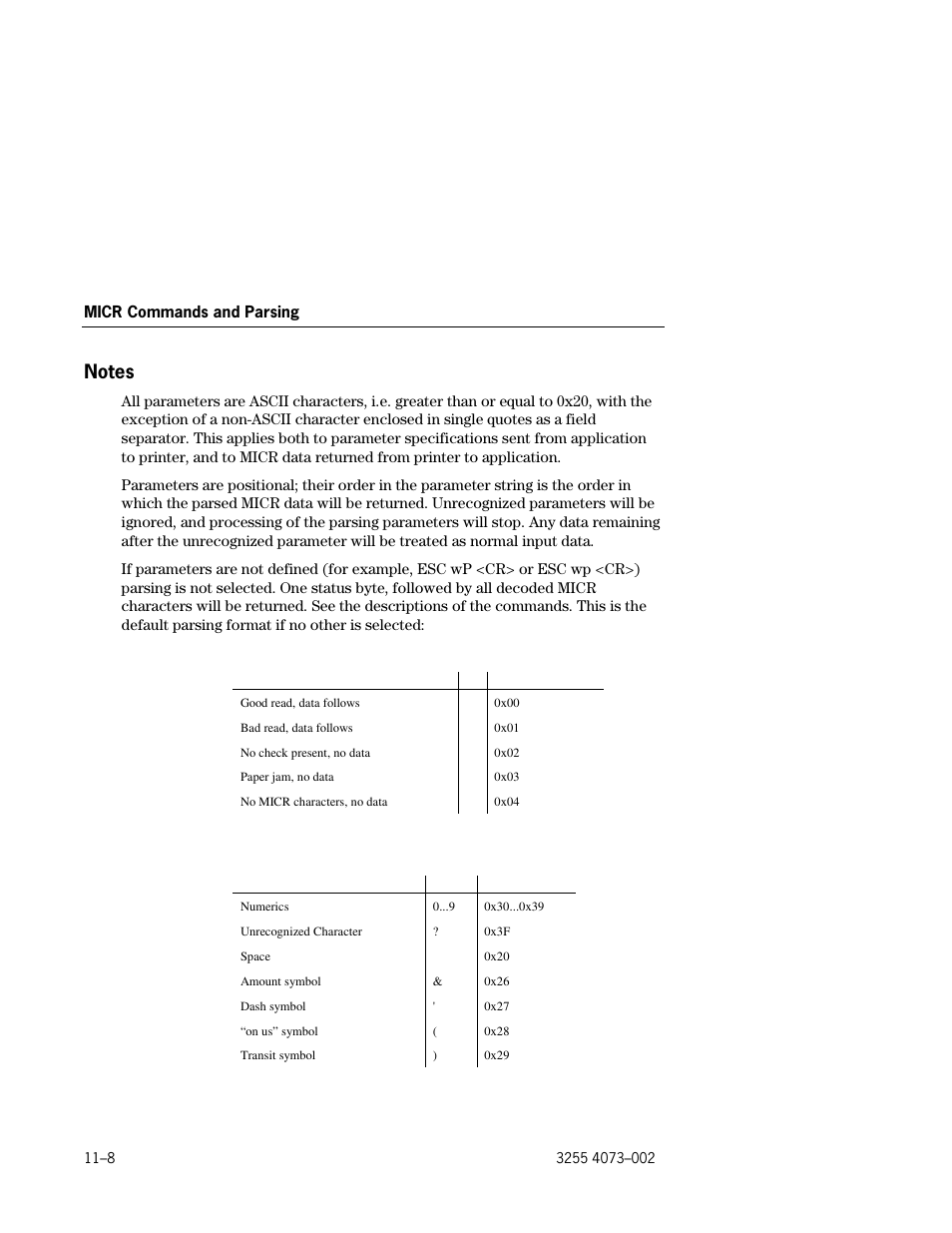 Notes, Notes –8 | Unisys E-@CTION EFP9800 User Manual | Page 248 / 268