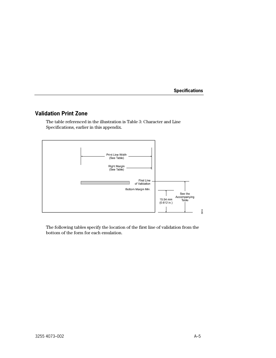 Validation print zone | Unisys E-@CTION EFP9800 User Manual | Page 259 / 268