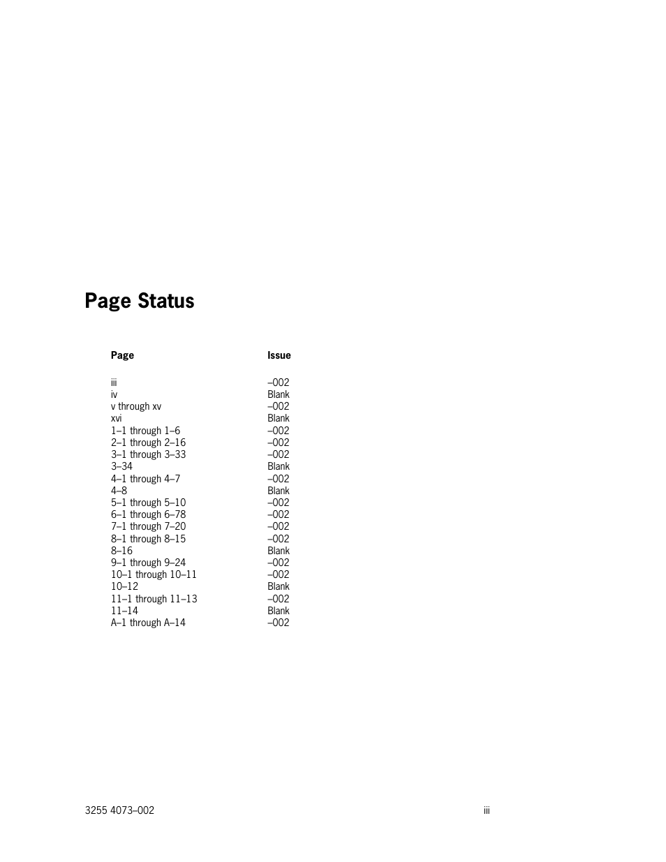 Page status | Unisys E-@CTION EFP9800 User Manual | Page 3 / 268