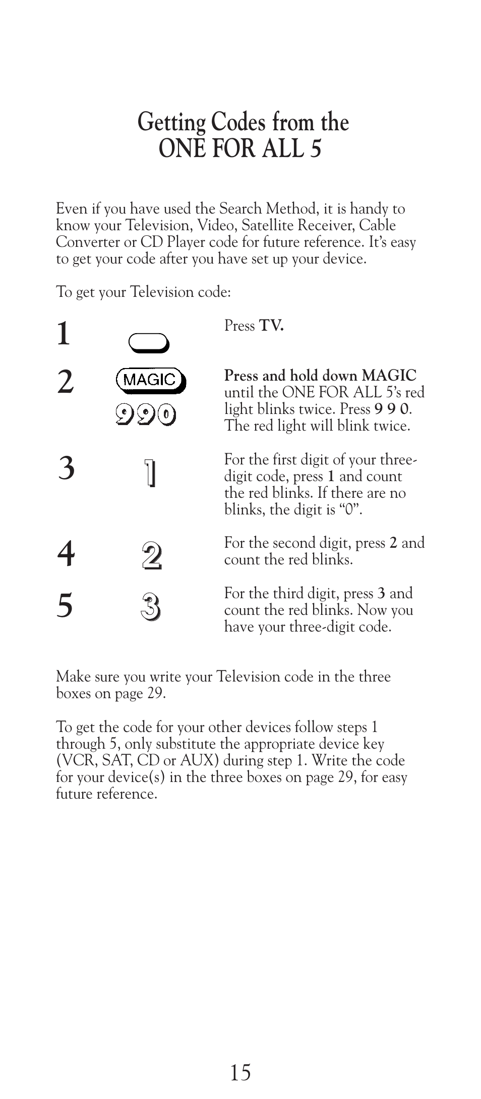 Universal Electronics URC-2505 User Manual | Page 16 / 42