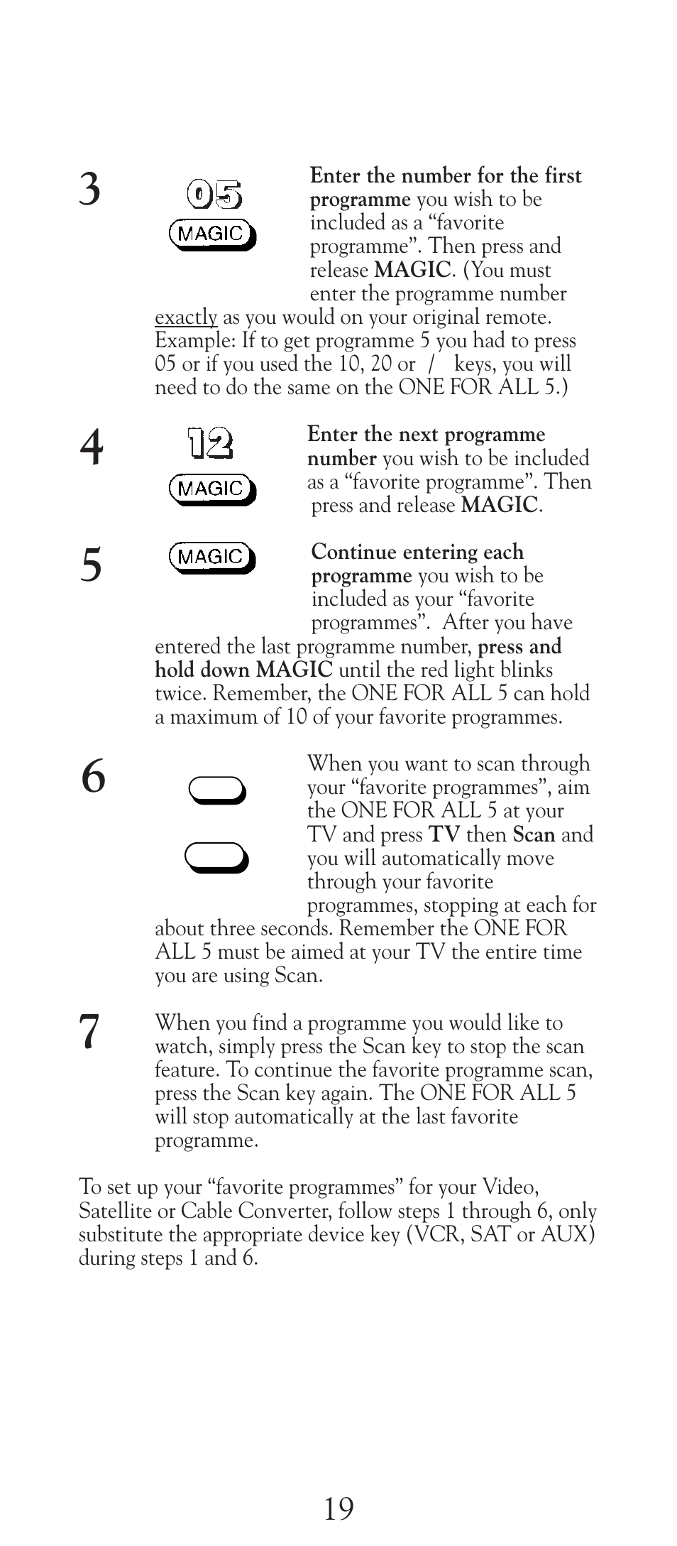 Universal Electronics URC-2505 User Manual | Page 20 / 42