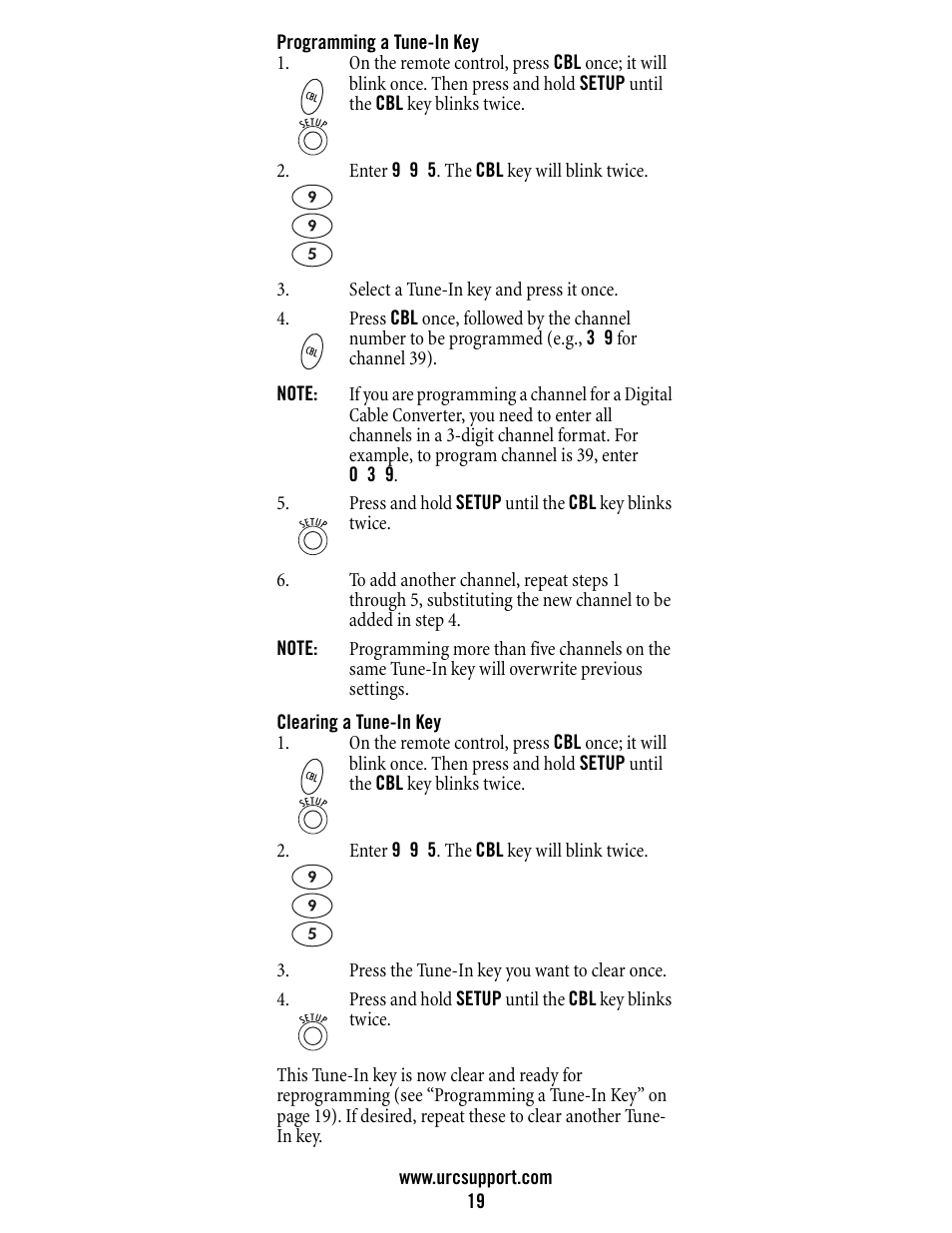 Universal Electronics Atlas DVR/PVR 5-Device User Manual | Page 19 / 72