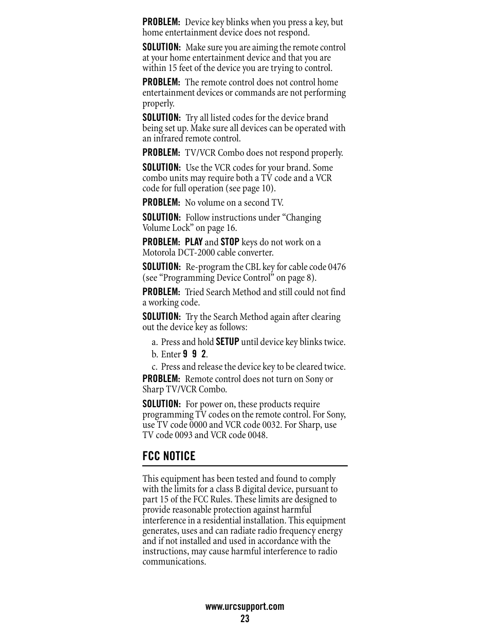 Universal Electronics Atlas DVR/PVR 5-Device User Manual | Page 23 / 72