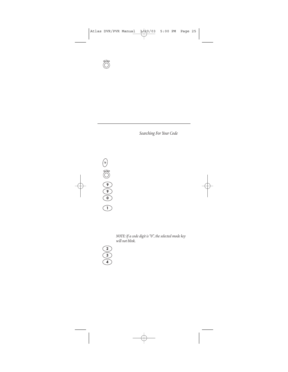 Checking the codes | Universal Electronics DVR/PVR 5 User Manual | Page 25 / 36