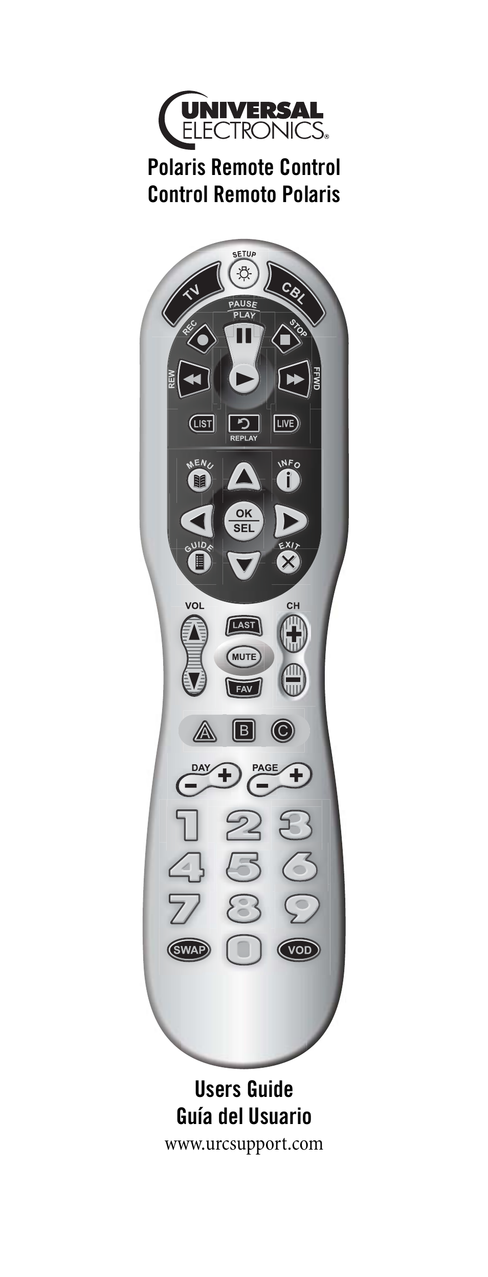 Universal Electronics Polaris User Manual | 52 pages