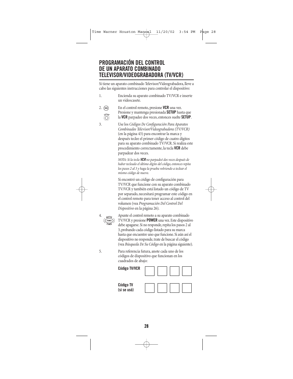 Universal Electronics URC-1047 User Manual | Page 28 / 48