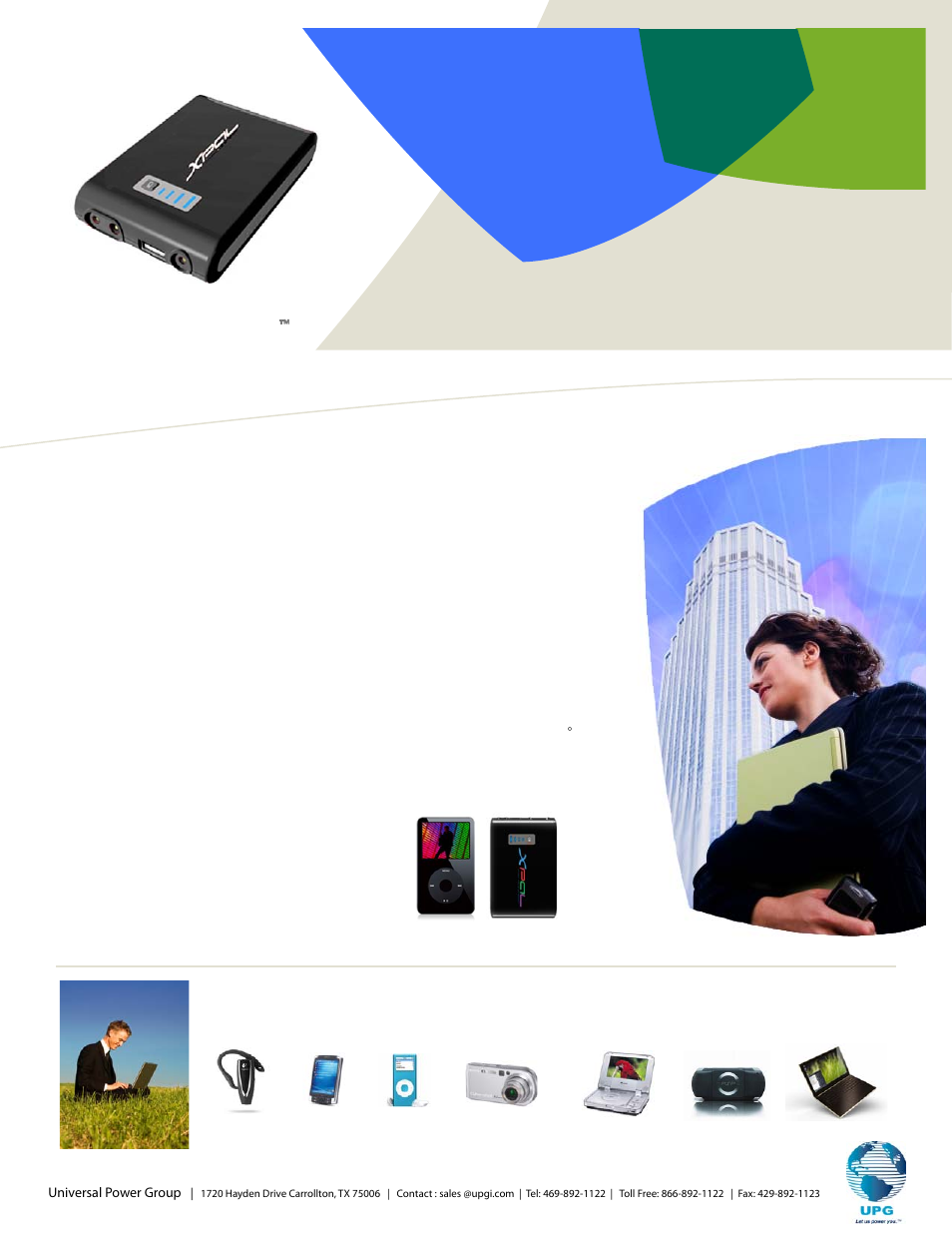 Universal Power Group XPAL Amos User Manual | 1 page