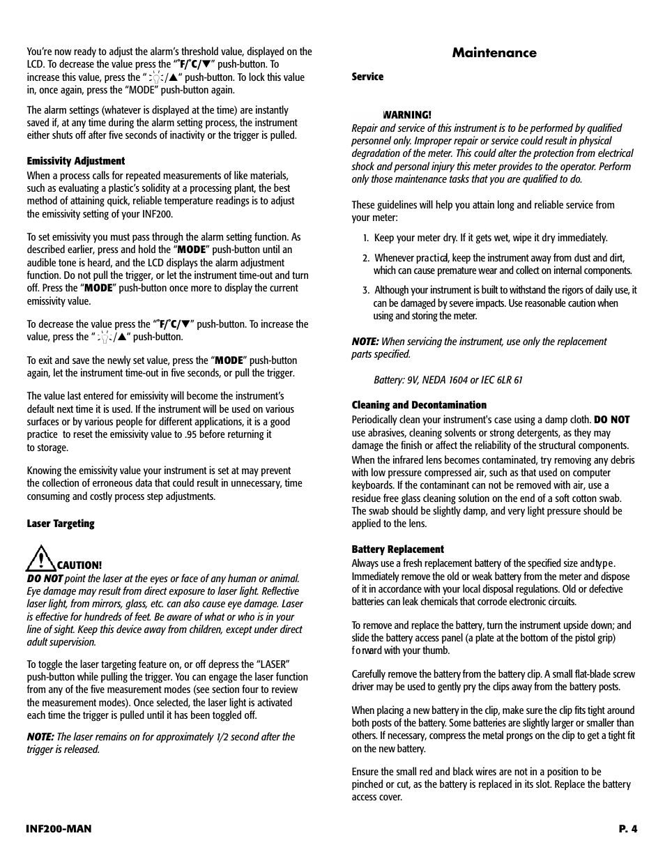 UEi UGI INF200 User Manual | Page 5 / 8