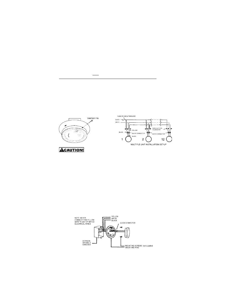 Universal Security Instruments HEAT ALARM USI-2430 User Manual | Page 7 / 10