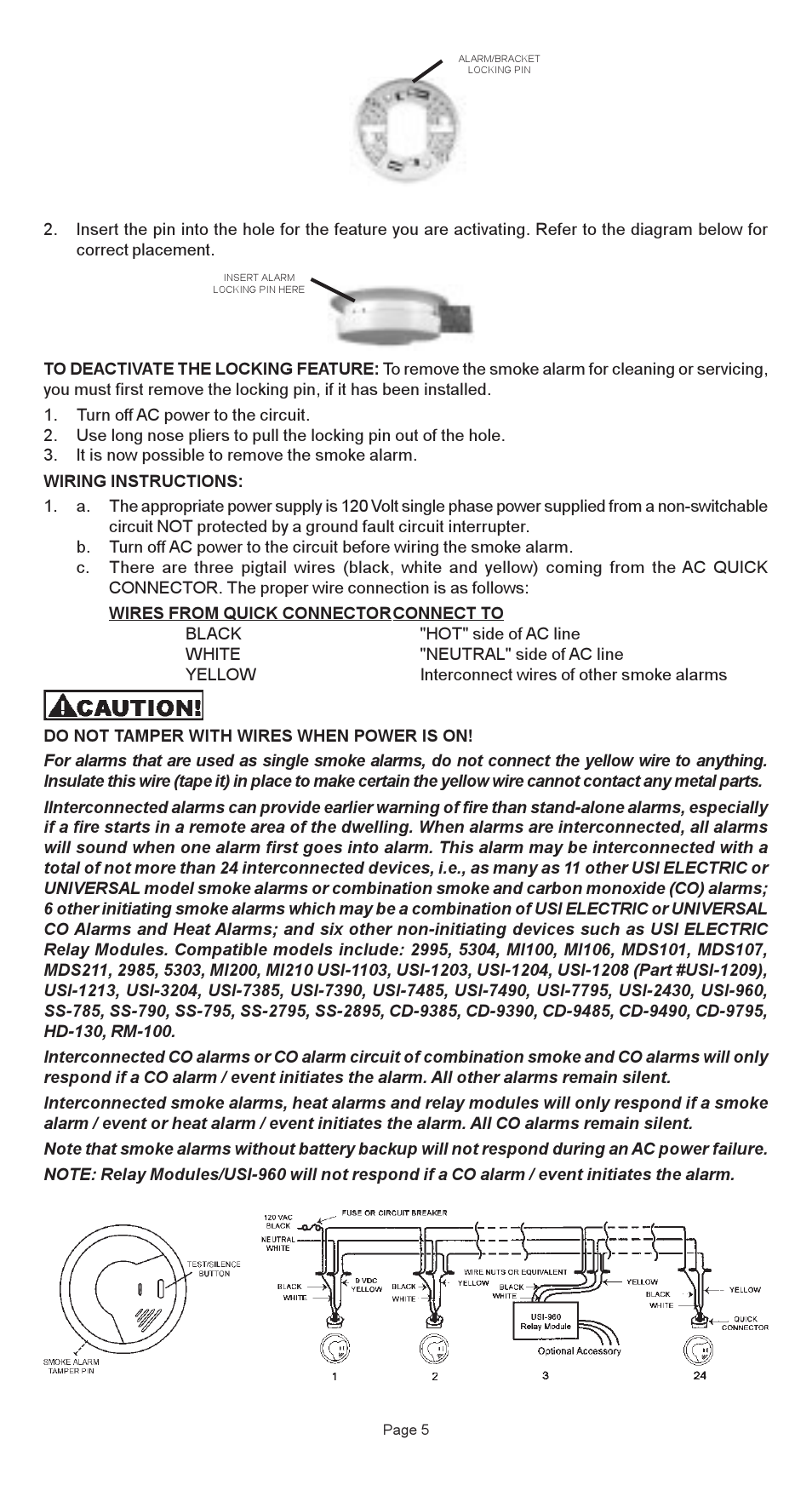 Universal Security Instruments 3885 User Manual | Page 5 / 10