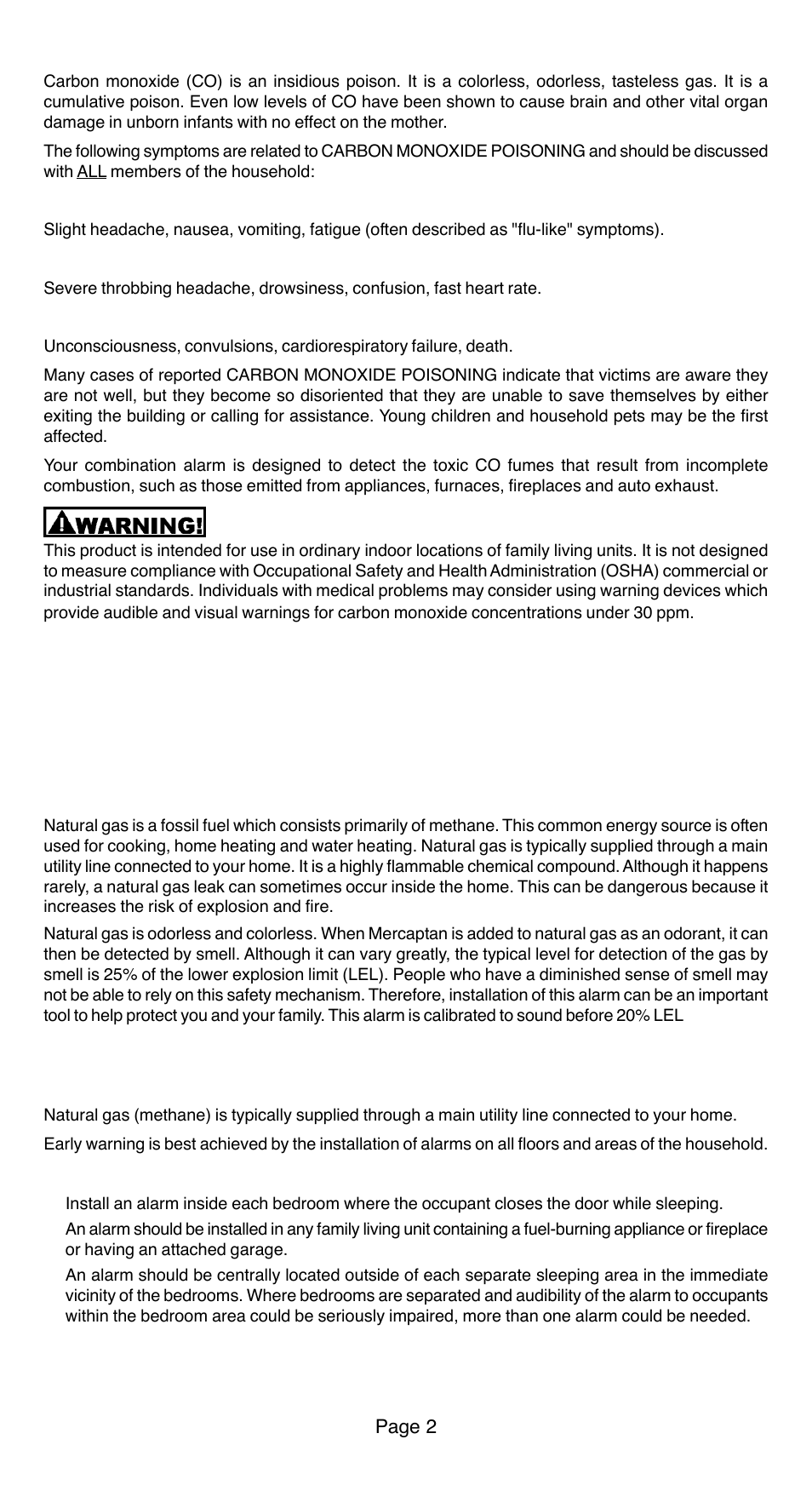 Important considerations | Universal Security Instruments MCND601CN User Manual | Page 2 / 12