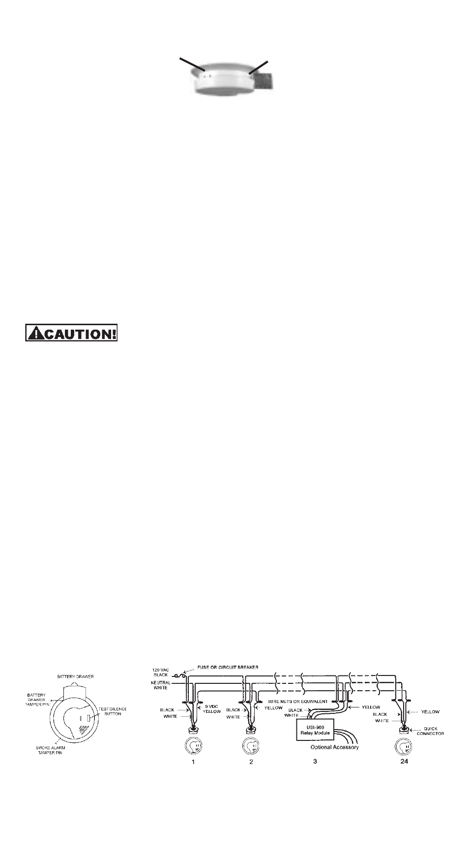 Universal Security Instruments USI MI100L User Manual | Page 5 / 10