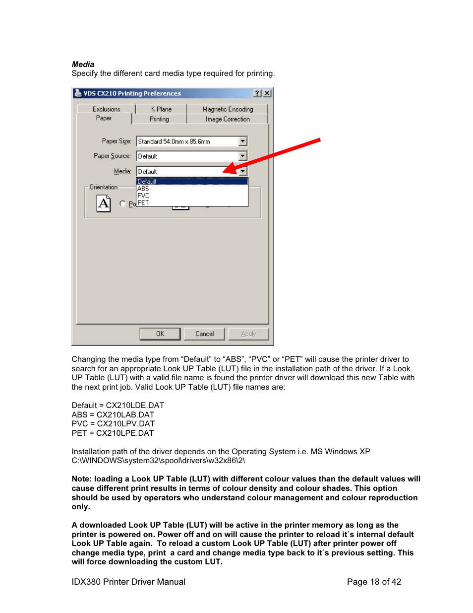 Ultra electronic ID Card Printer User Manual | Page 18 / 42