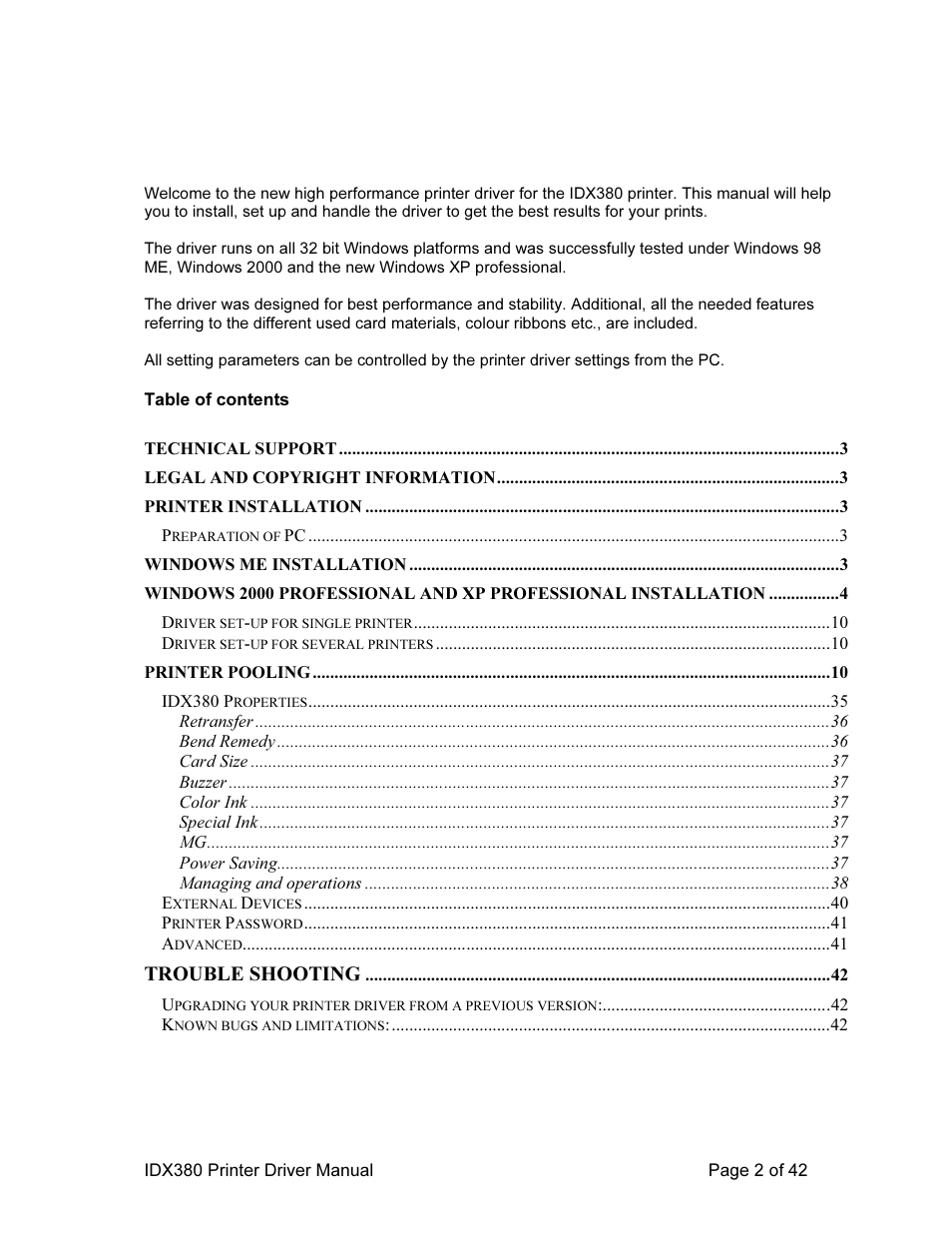 Ultra electronic ID Card Printer User Manual | Page 2 / 42
