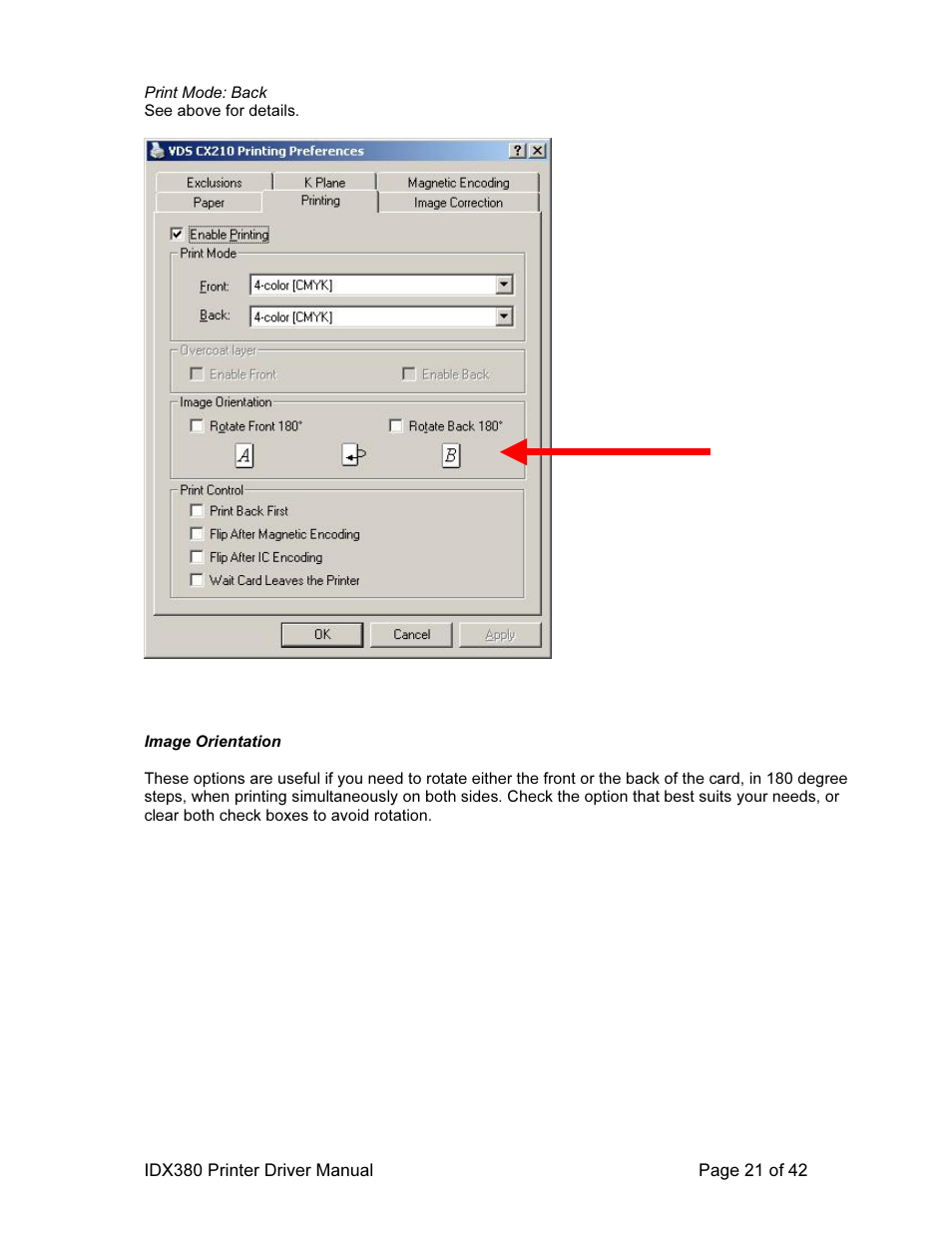 Ultra electronic ID Card Printer User Manual | Page 21 / 42