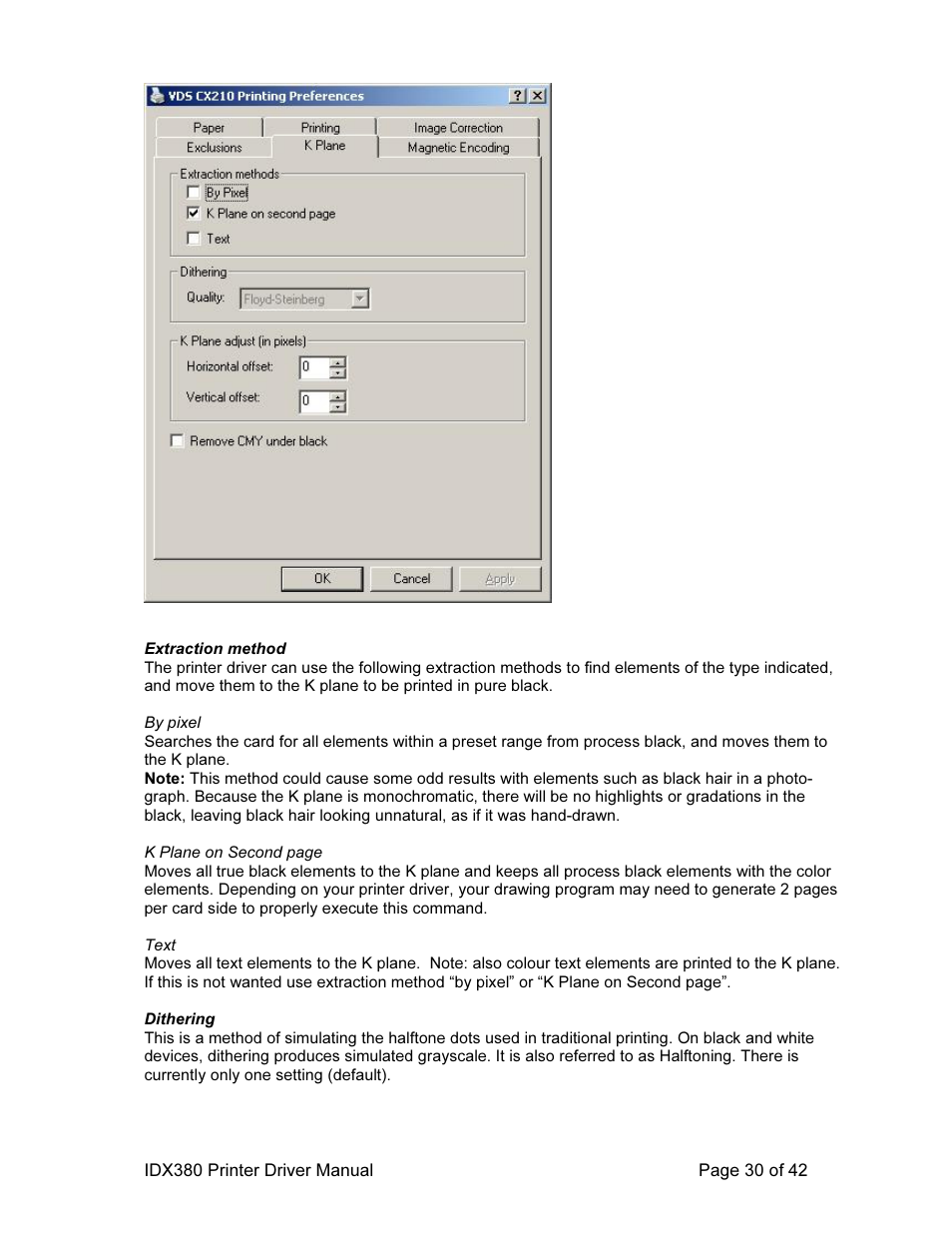 Ultra electronic ID Card Printer User Manual | Page 30 / 42