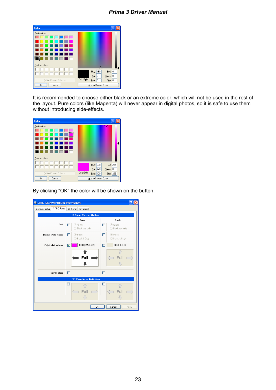 Ultra electronic Prima 3 XID590ie User Manual | Page 23 / 82