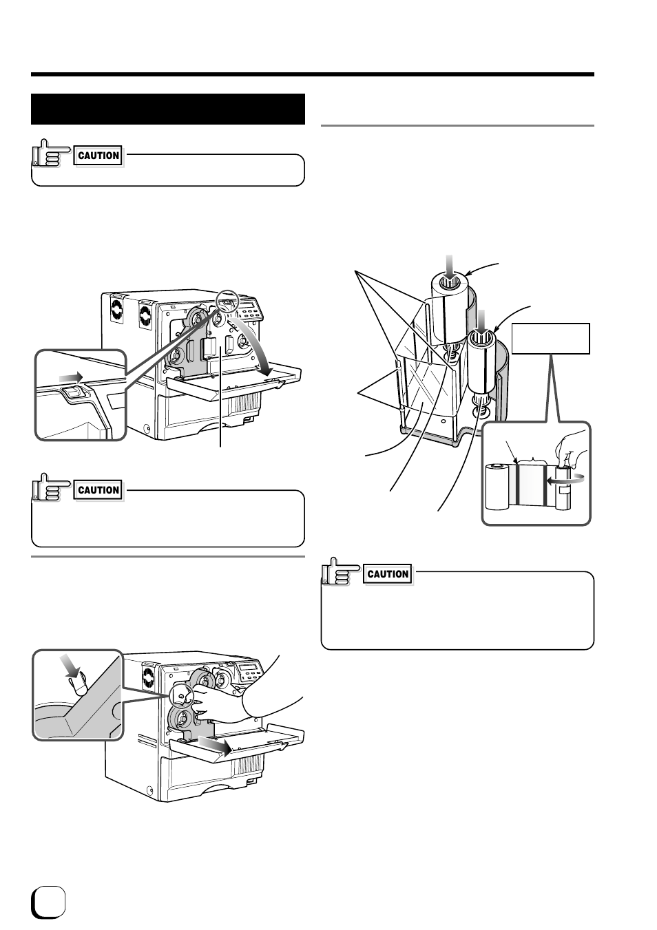 Set-up, Setting the retransfer film | Ultra electronic Prima 3 User Manual | Page 16 / 53