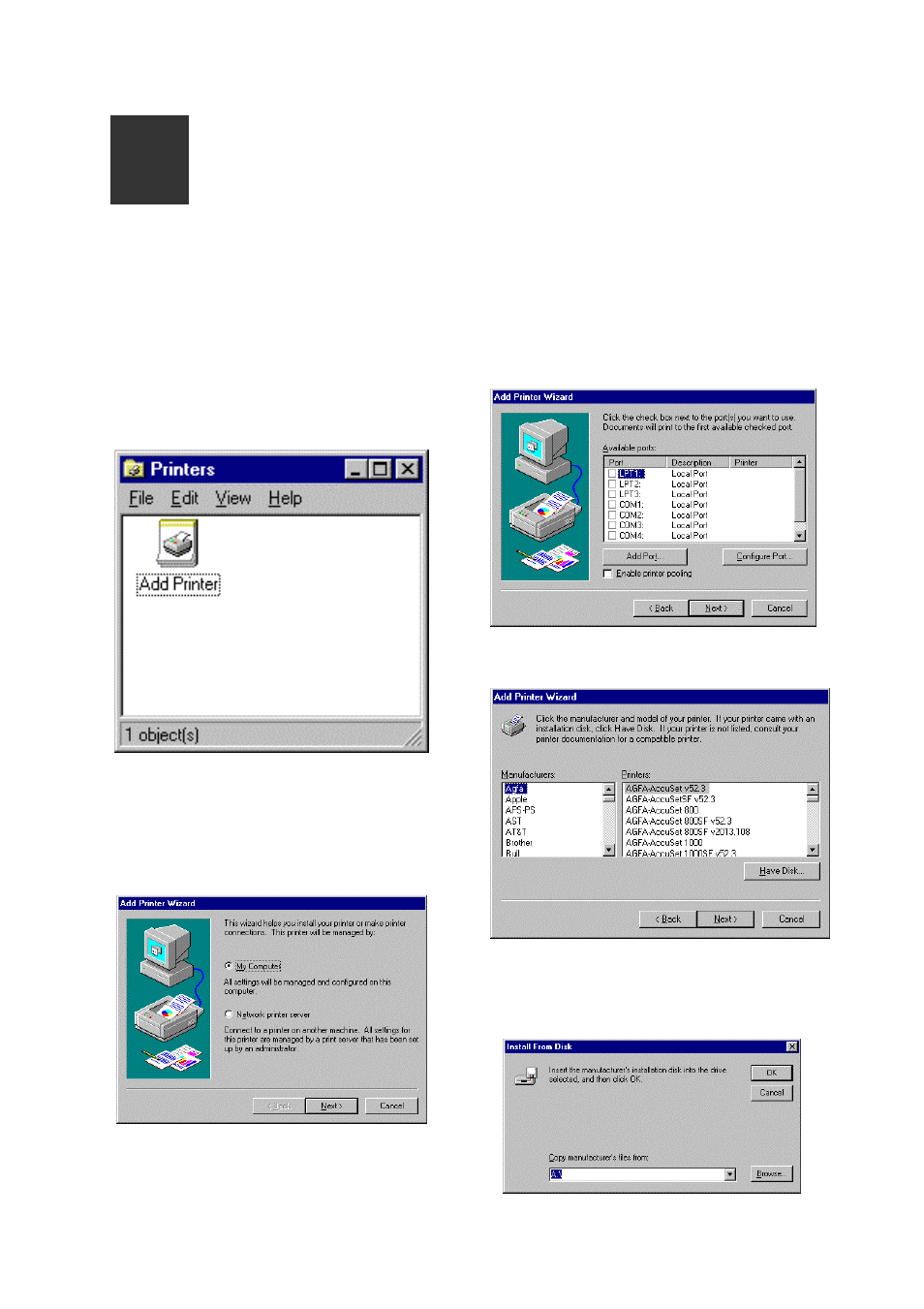 Install the windows nt4 driver | Ultra electronic Turbo User Manual | Page 22 / 37
