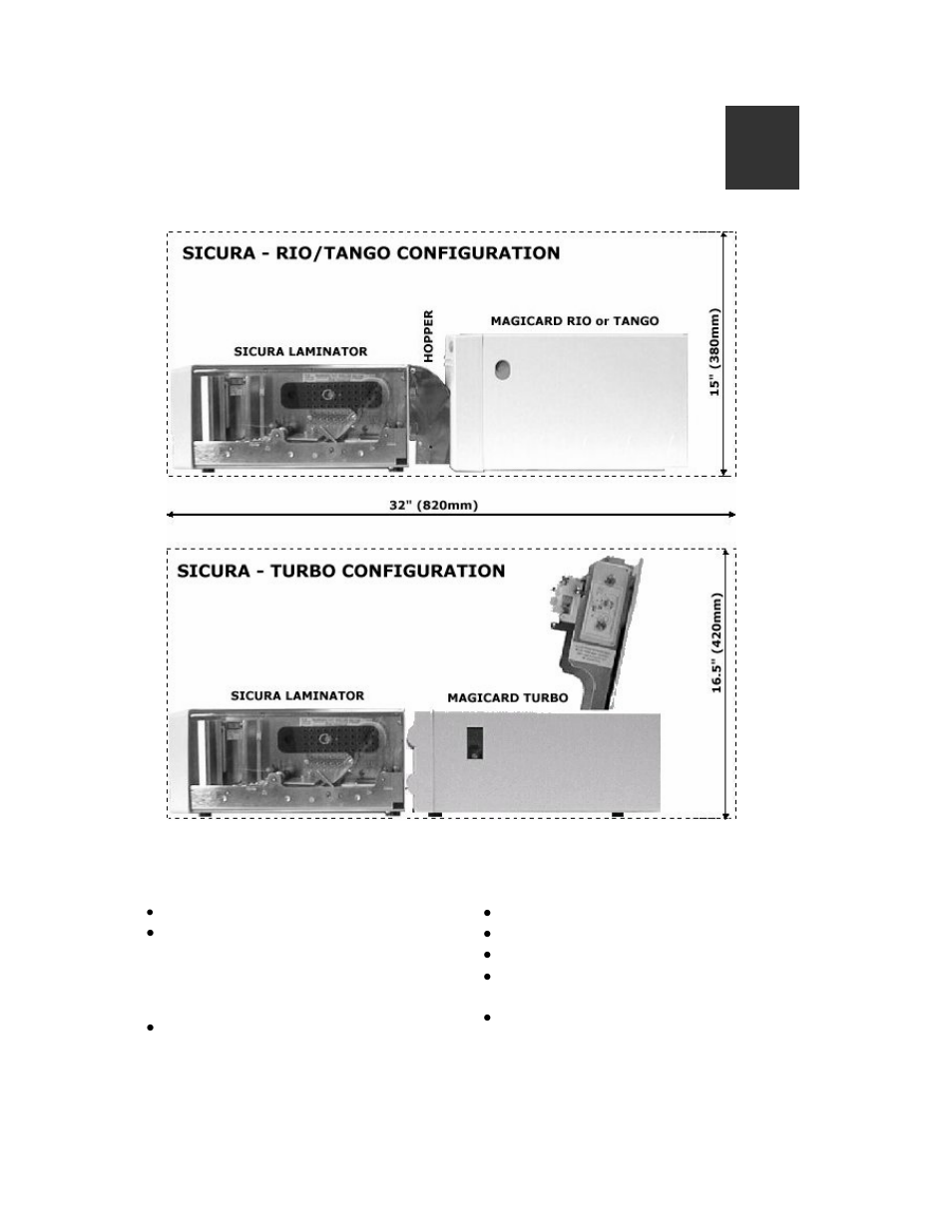 Location requirements for your laminator/printer | Ultra electronic MAGICARD Sicura Laminator User Manual | Page 3 / 24