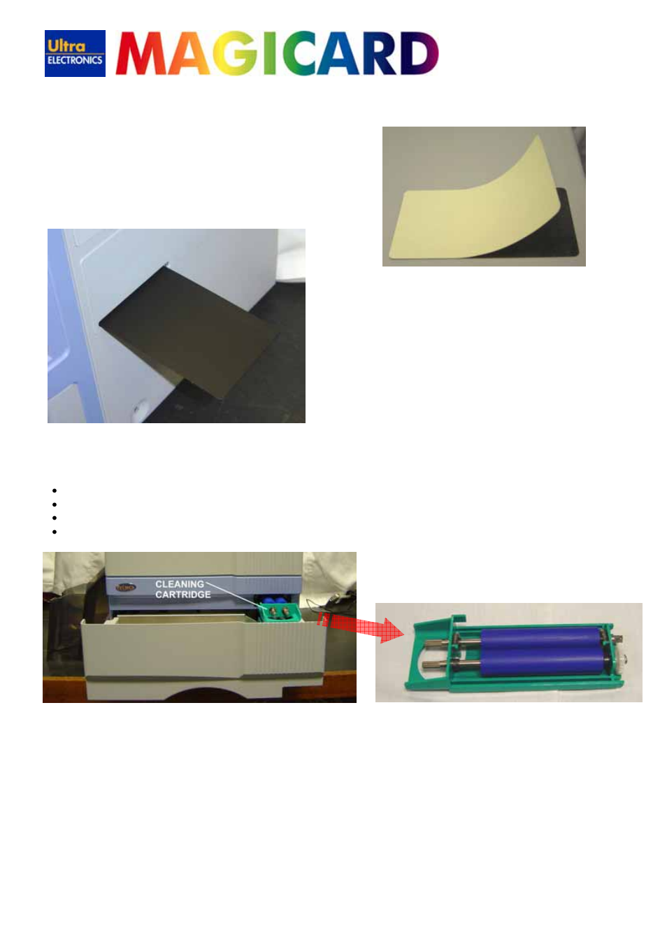 Prima 2e cleaning instructions | Ultra electronic Magicard Prima 2e User Manual | Page 2 / 4