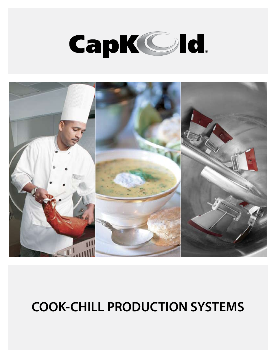 Unified Brands Cook-Chill Production Systems User Manual | 8 pages
