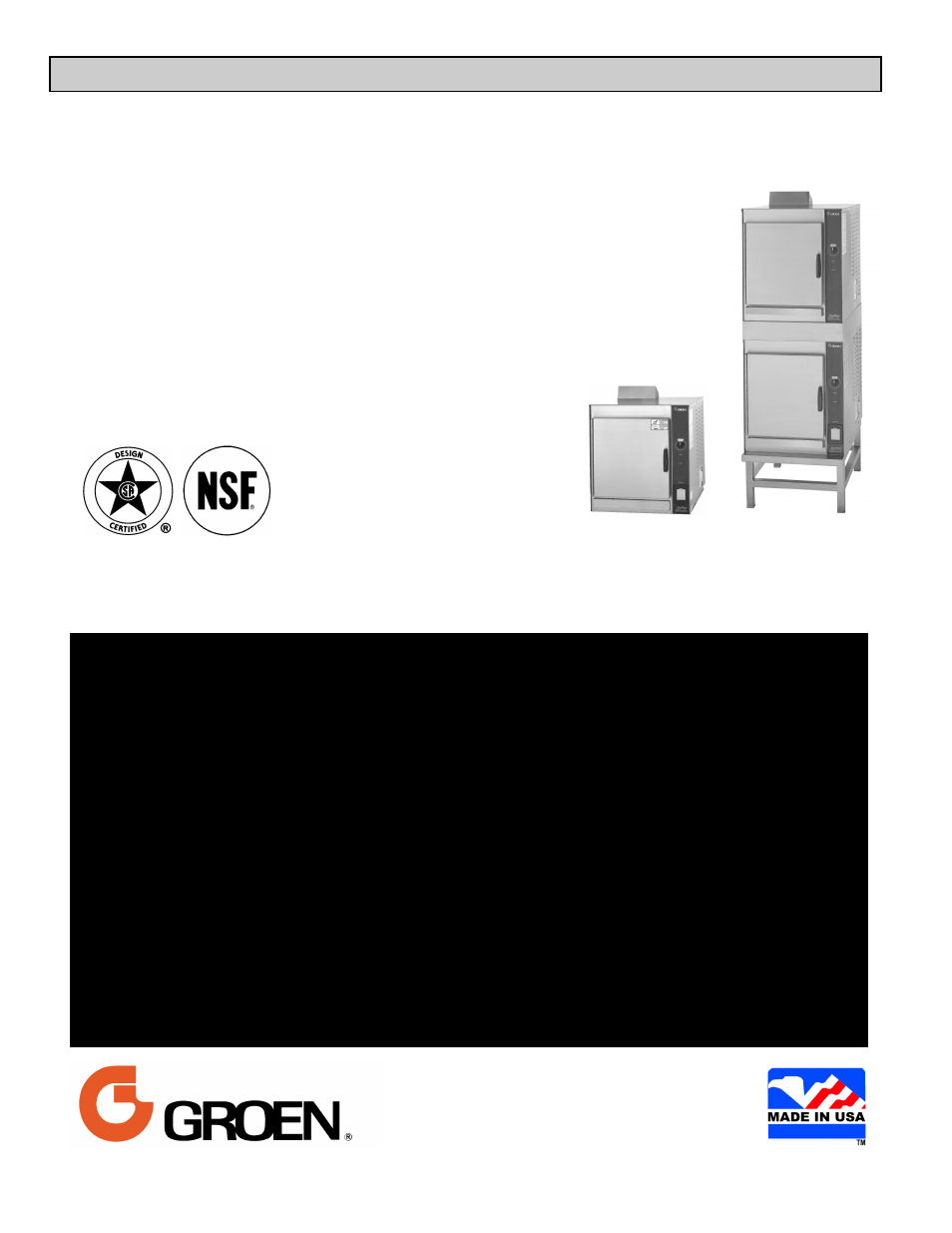 Unified Brands HYPERSTEAM (2)HY-5G User Manual | 24 pages