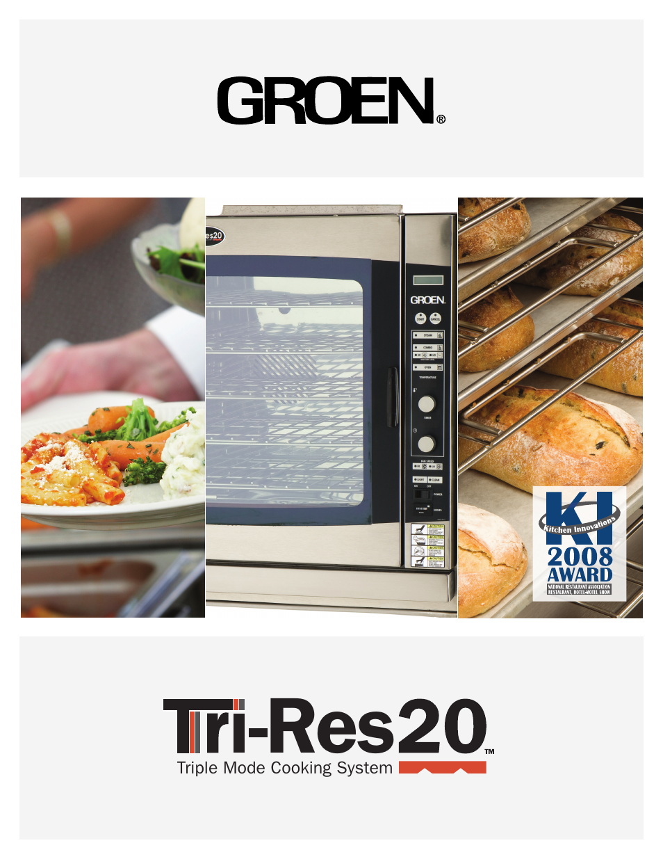 Unified Brands Groen Tri-Res20 User Manual | 6 pages