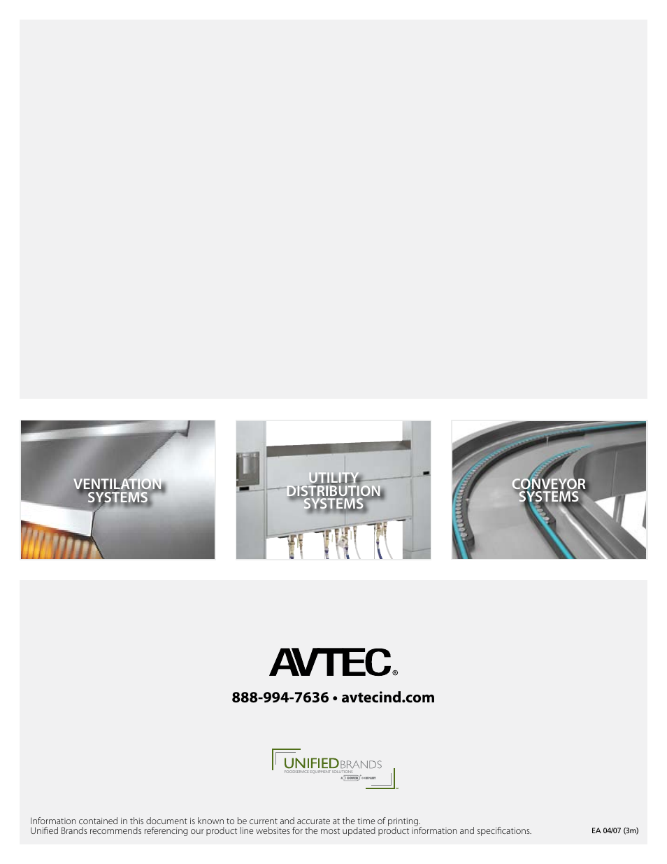 Unified Brands Energy Efficient Ventilation Systems EcoArch User Manual | Page 4 / 4