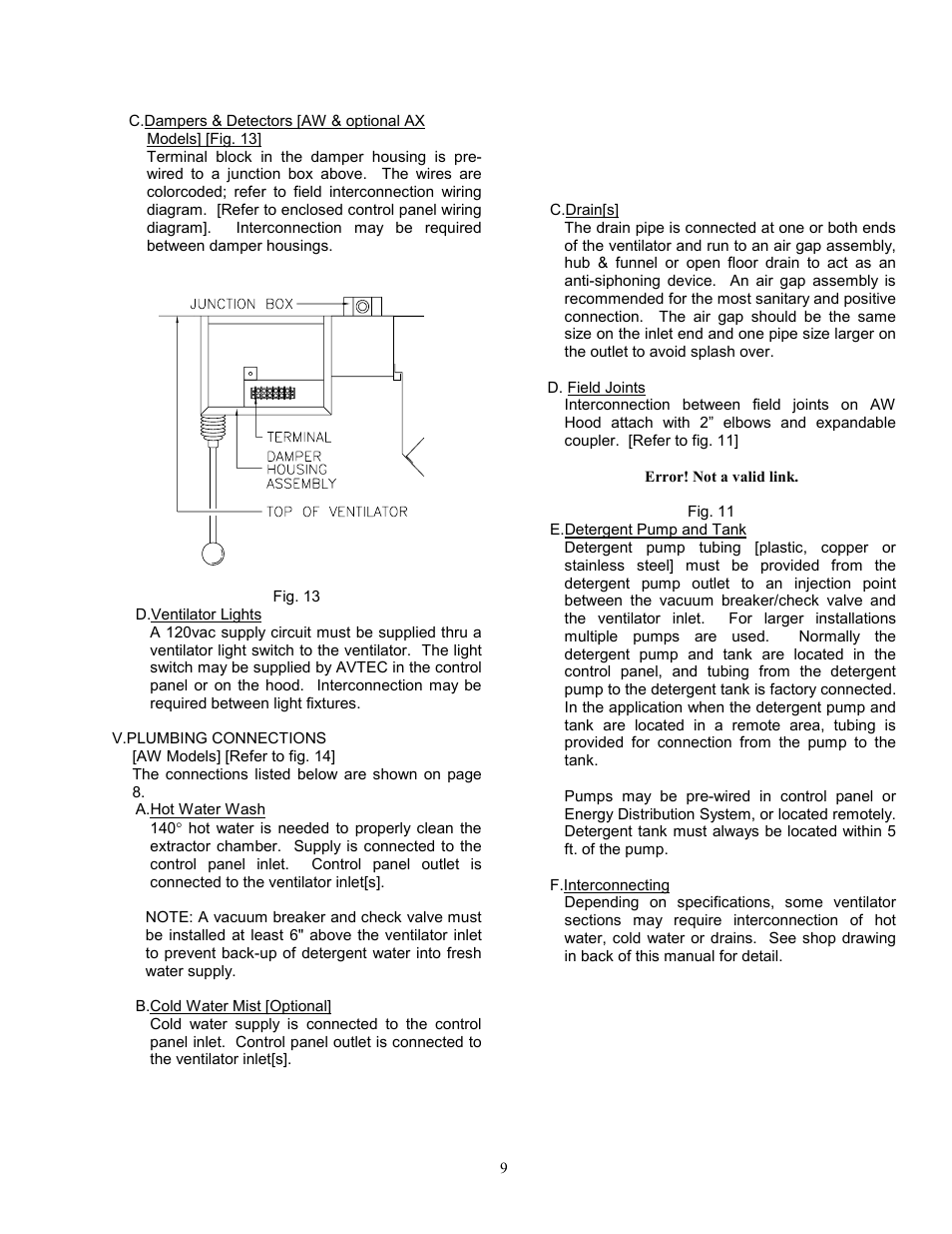 Unified Brands VENTILATION SYSTEMS User Manual | Page 12 / 33