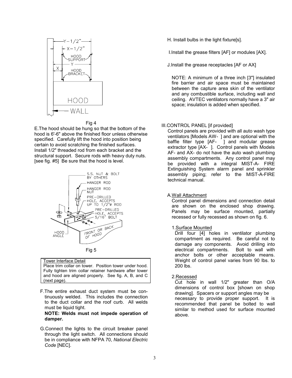 Unified Brands VENTILATION SYSTEMS User Manual | Page 6 / 33