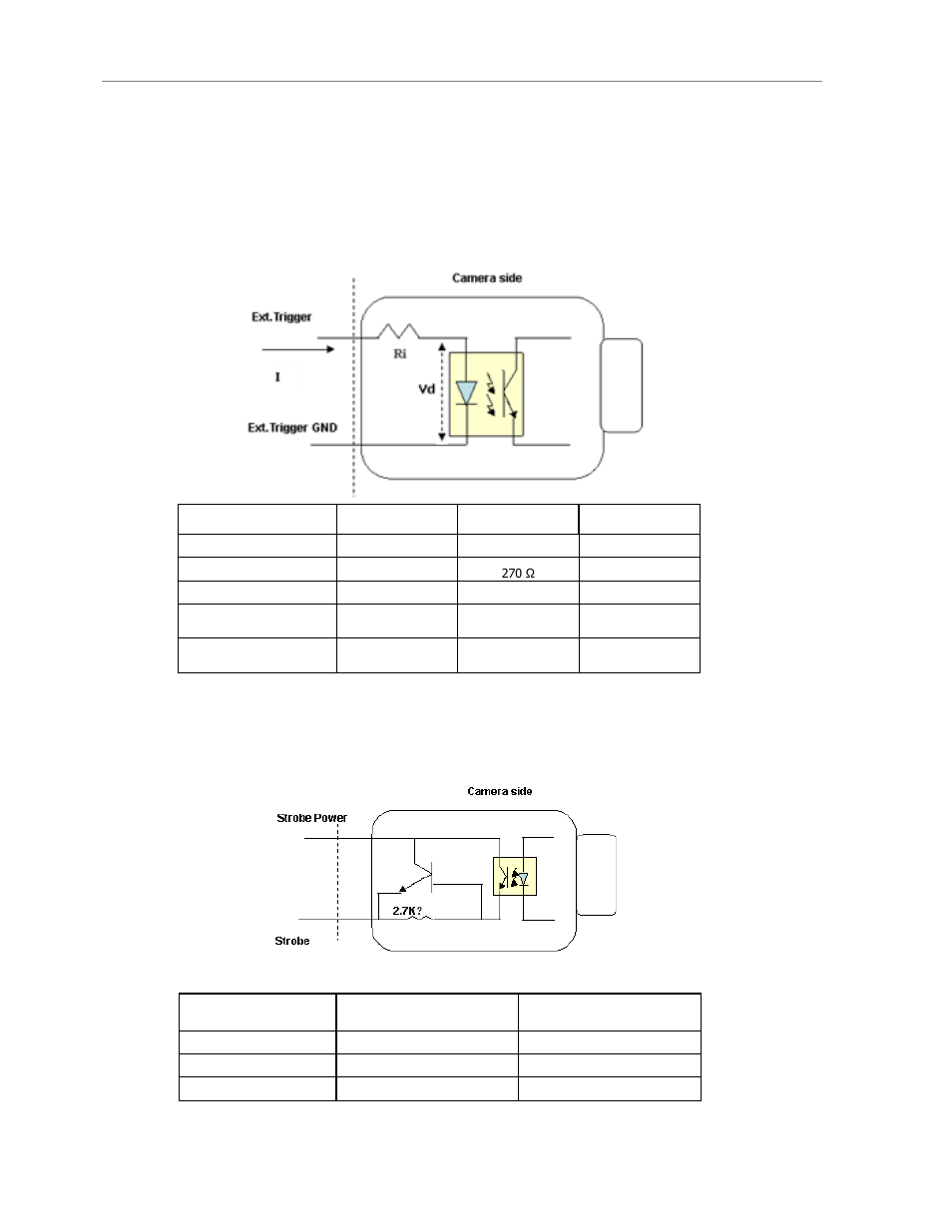 Electrical operating condition | Unibrain 780 User Manual | Page 11 / 72