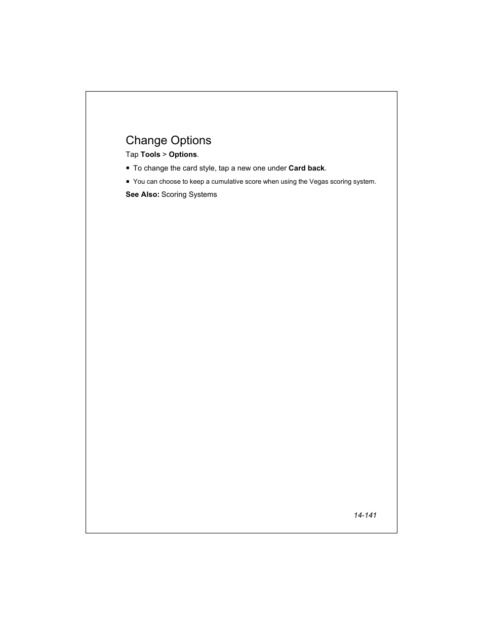 Change options | Unitech PA950 User Manual | Page 141 / 204