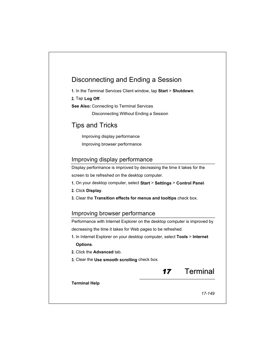 Unitech PA950 User Manual | Page 149 / 204