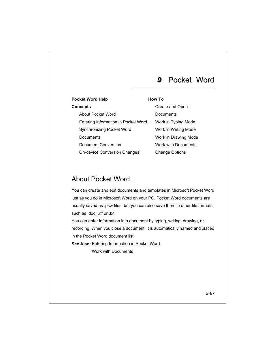 Unitech PA950 User Manual | Page 87 / 204