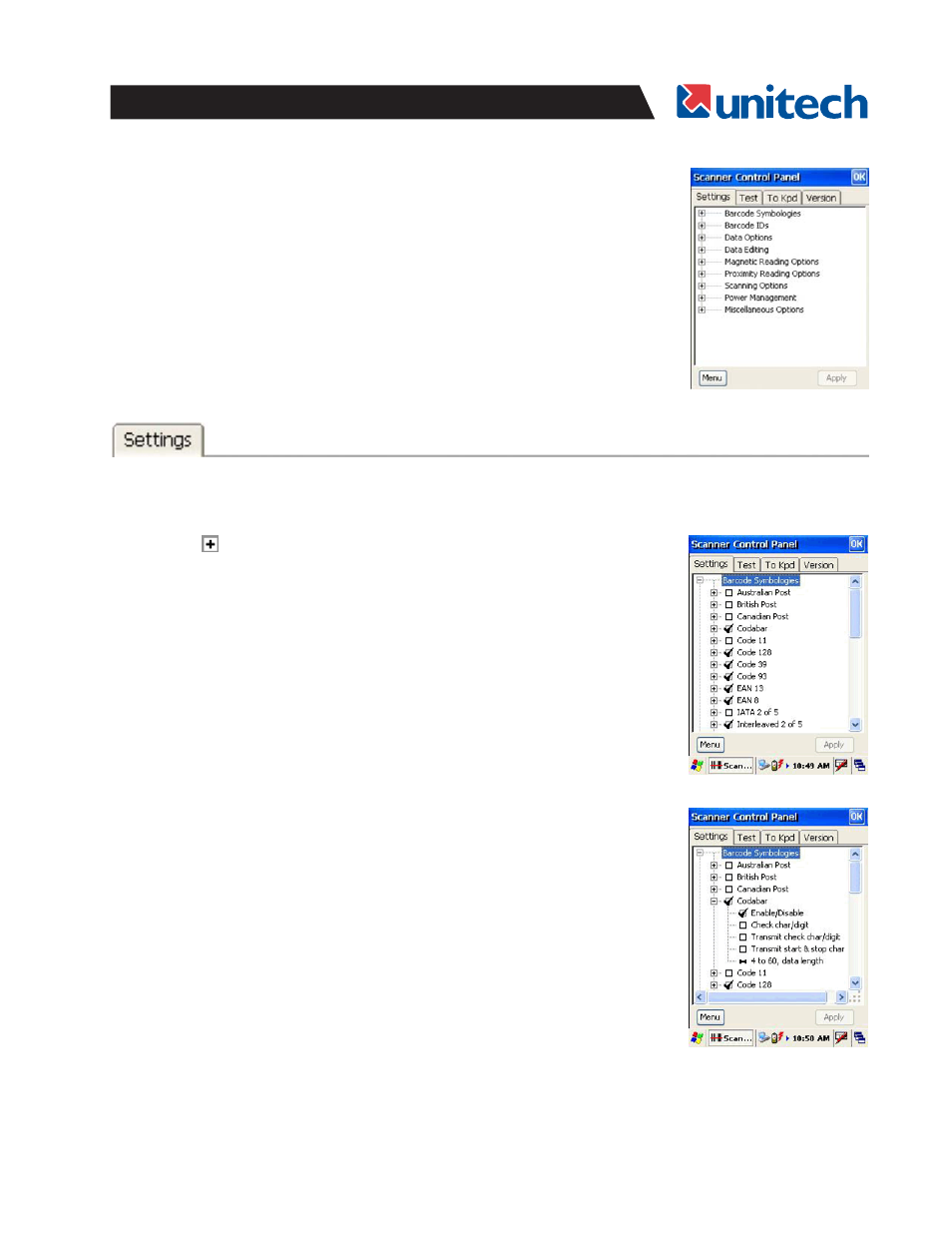 Unitech PA966 User Manual | Page 17 / 54