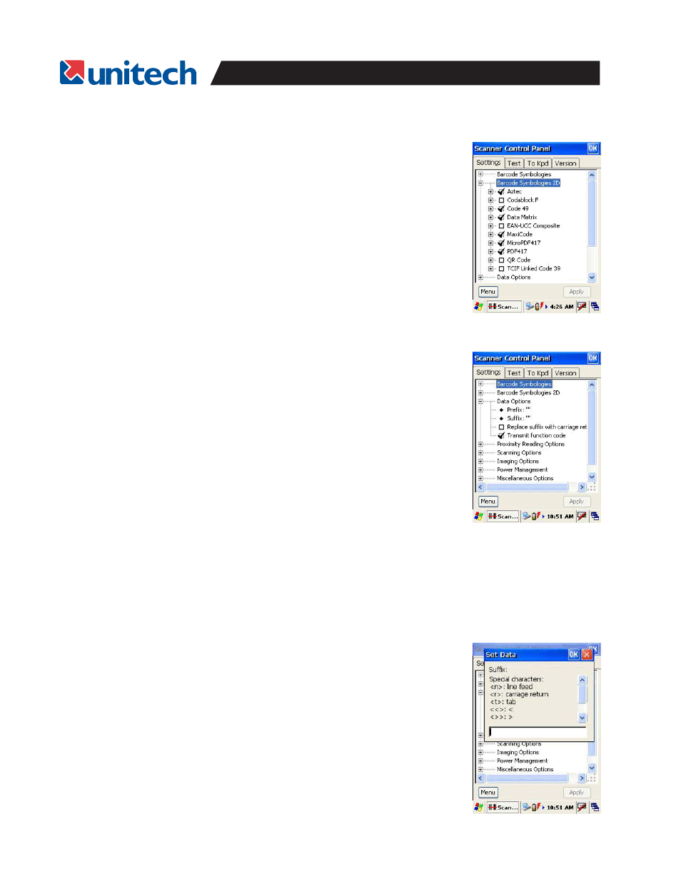 Unitech PA966 User Manual | Page 18 / 54
