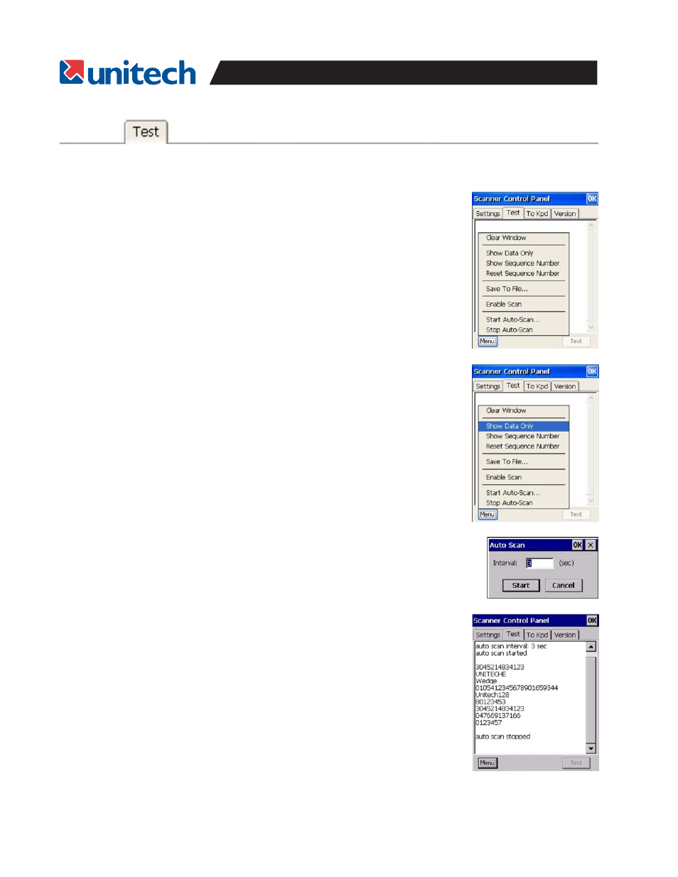 Unitech PA966 User Manual | Page 22 / 54